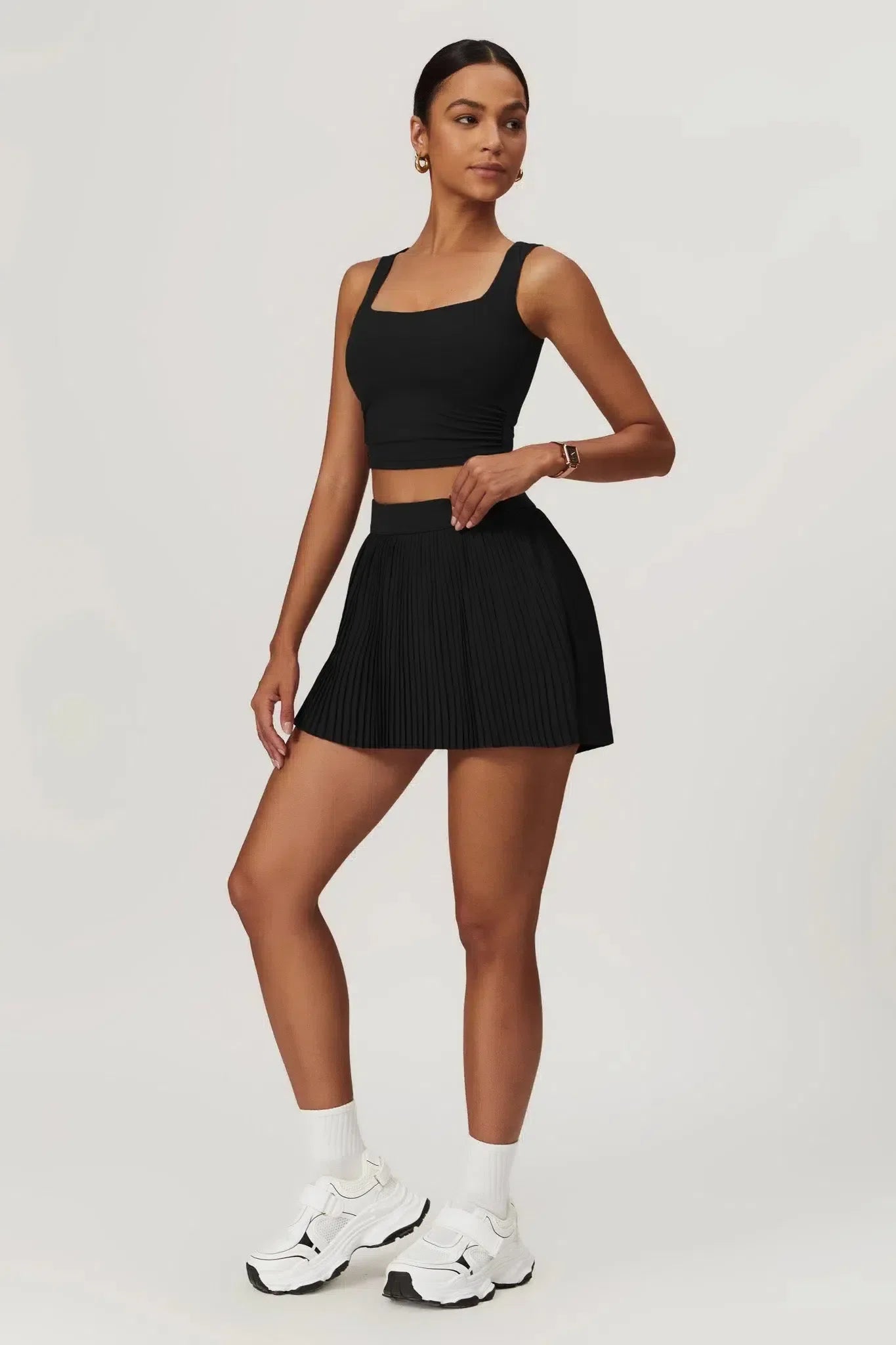 Abriana – Square neckline – Sleek fit top-15138000961920-Santi Vento Atelier