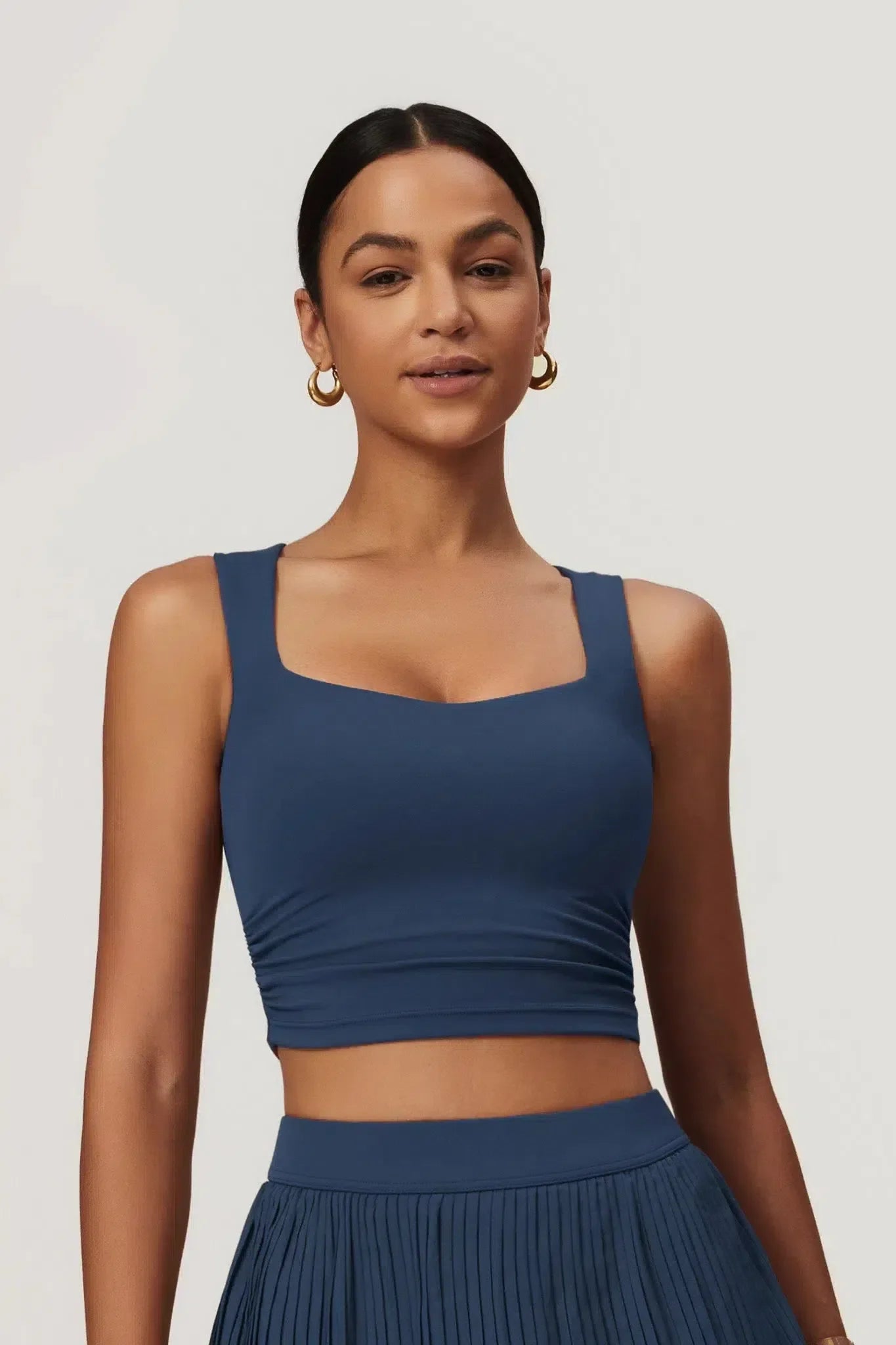 Abriana – Square neckline – Sleek fit top-15138000961920-Santi Vento Atelier