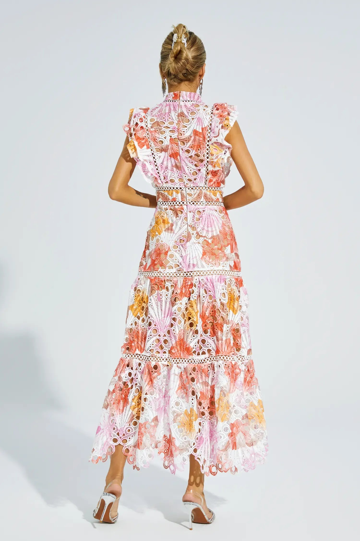 Alouvelle - Embroidered romance – Midi dress-15153944723840-Santi Vento Atelier