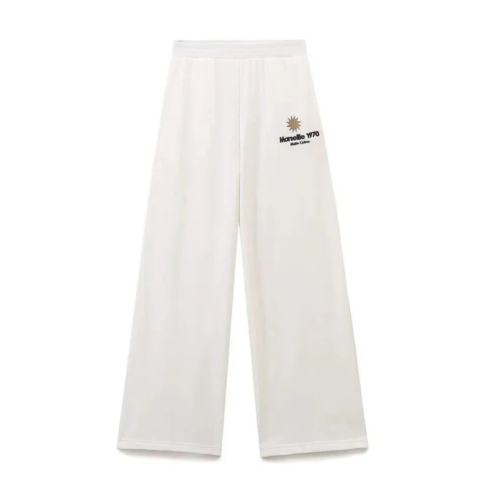 Antoinette – Crew neck sweatshirt – Wide pants – Marseille lounge set-15141242274176-Santi Vento Atelier