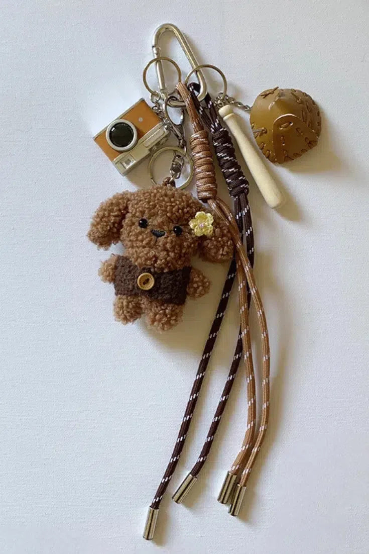 Baby Bear – Adventurous theme – Bag charm-15137985495424-Santi Vento Atelier