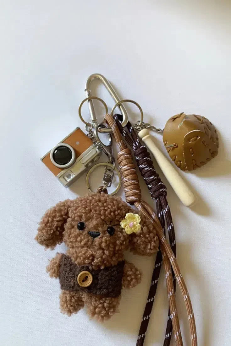Baby Bear – Adventurous theme – Bag charm-15137985495424-Santi Vento Atelier
