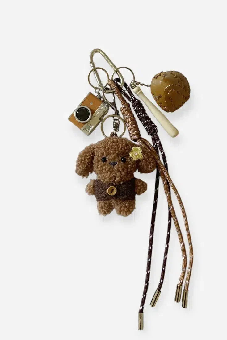 Baby Bear – Adventurous theme – Bag charm-15137985495424-Santi Vento Atelier