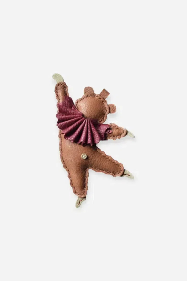 Ballet Bear – Graceful design – Bag charm-15137985528192-Santi Vento Atelier