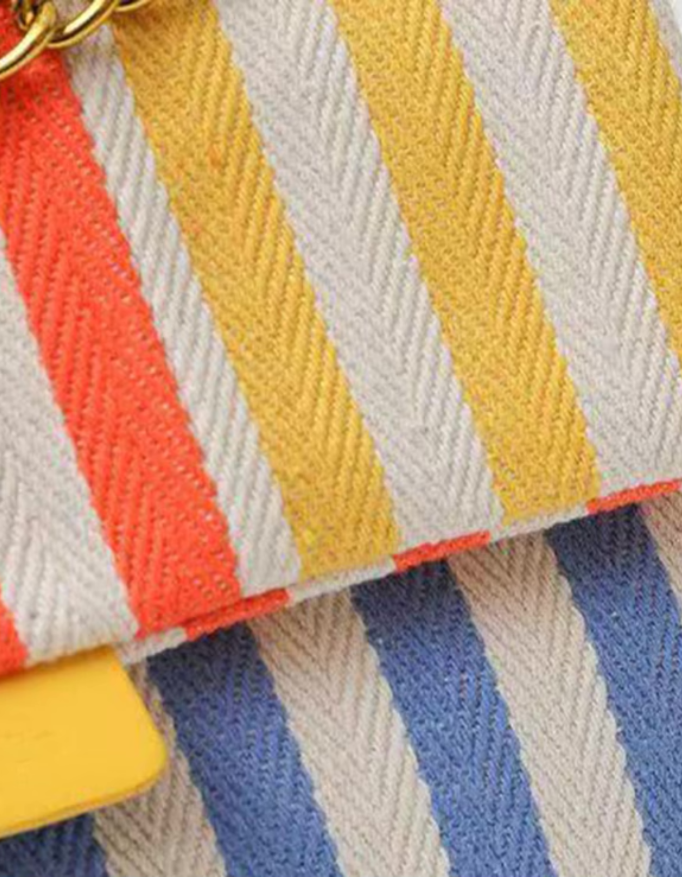 Bellanima – Vibrant striped weave – Shoulder bag-15146314957184-Santi Vento Atelier