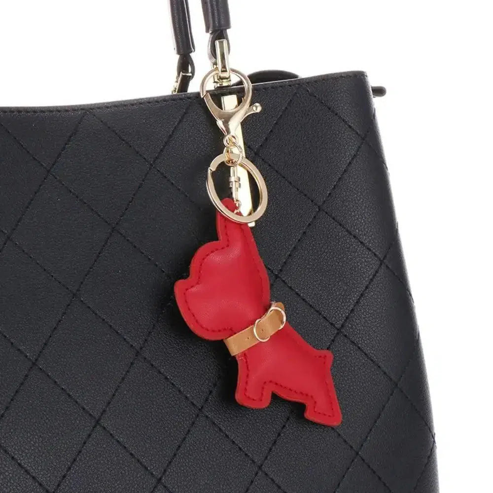 Bulldog – Adorable design – Bag charm-15137986216320-Santi Vento Atelier