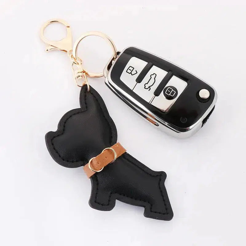 Bulldog – Adorable design – Bag charm-15137986216320-Santi Vento Atelier