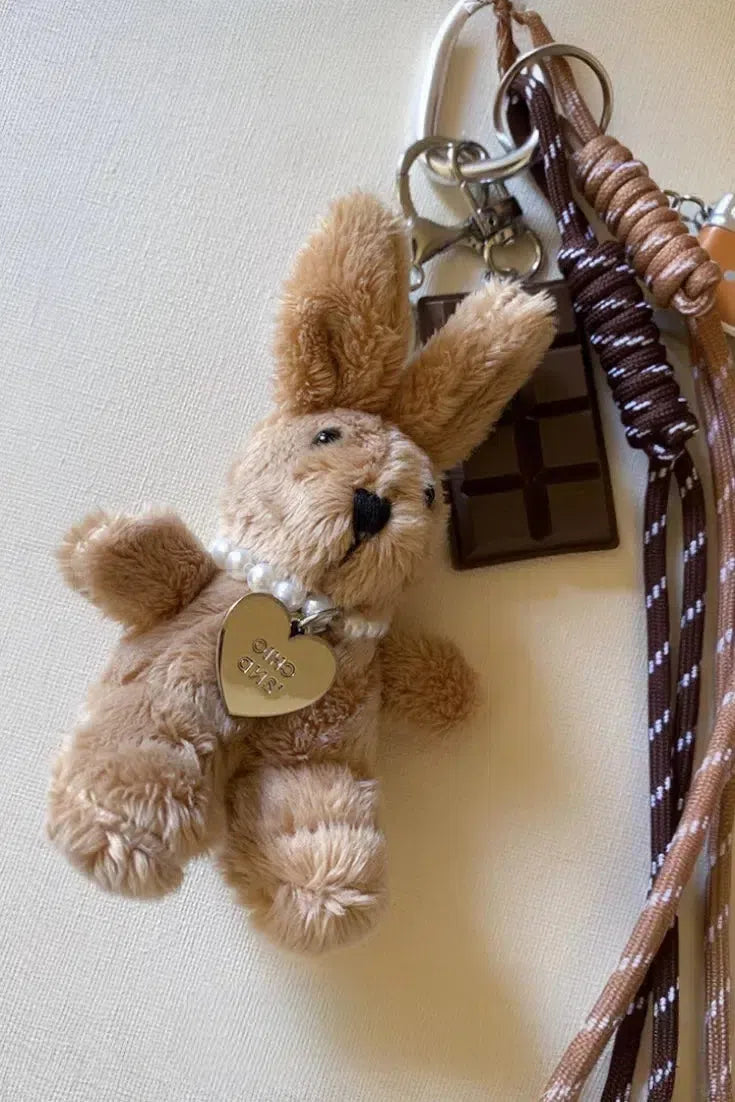 Bunny – Cute design – Bag charm-15137985921408-Santi Vento Atelier