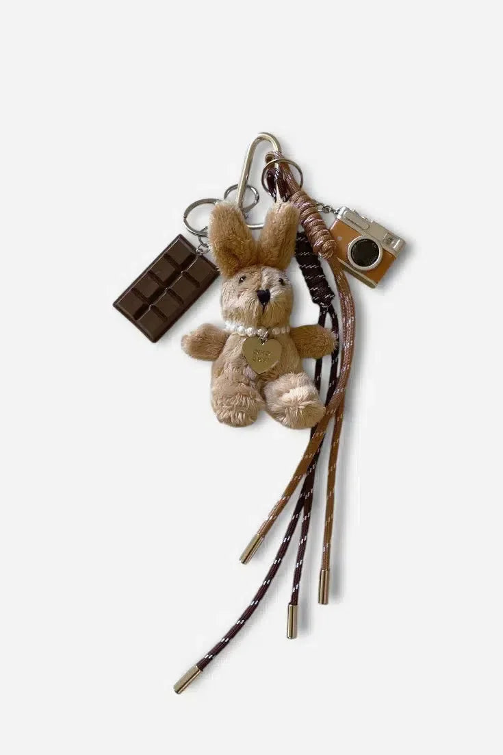 Bunny – Cute design – Bag charm-15137985921408-Santi Vento Atelier