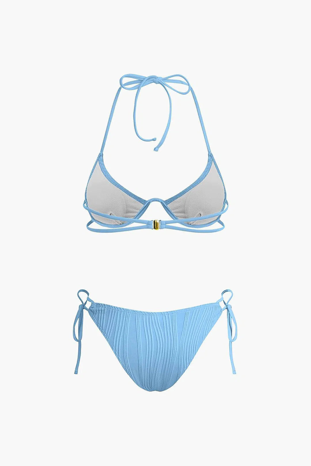 Calyne – Elegant design – Ruched bikini set-15138008793472-Santi Vento Atelier