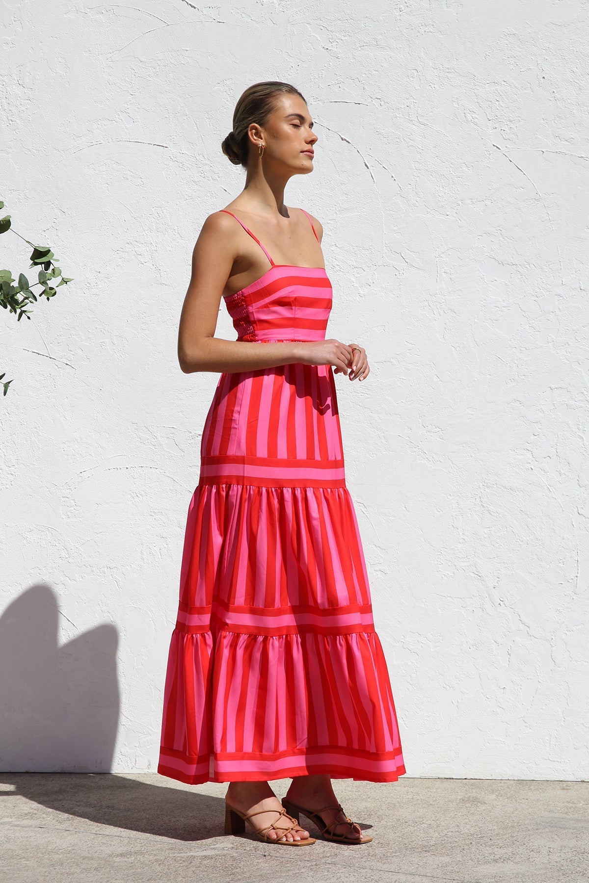 Candessa – Candy stripe flow – Maxi dress-15139768598912-Santi Vento Atelier