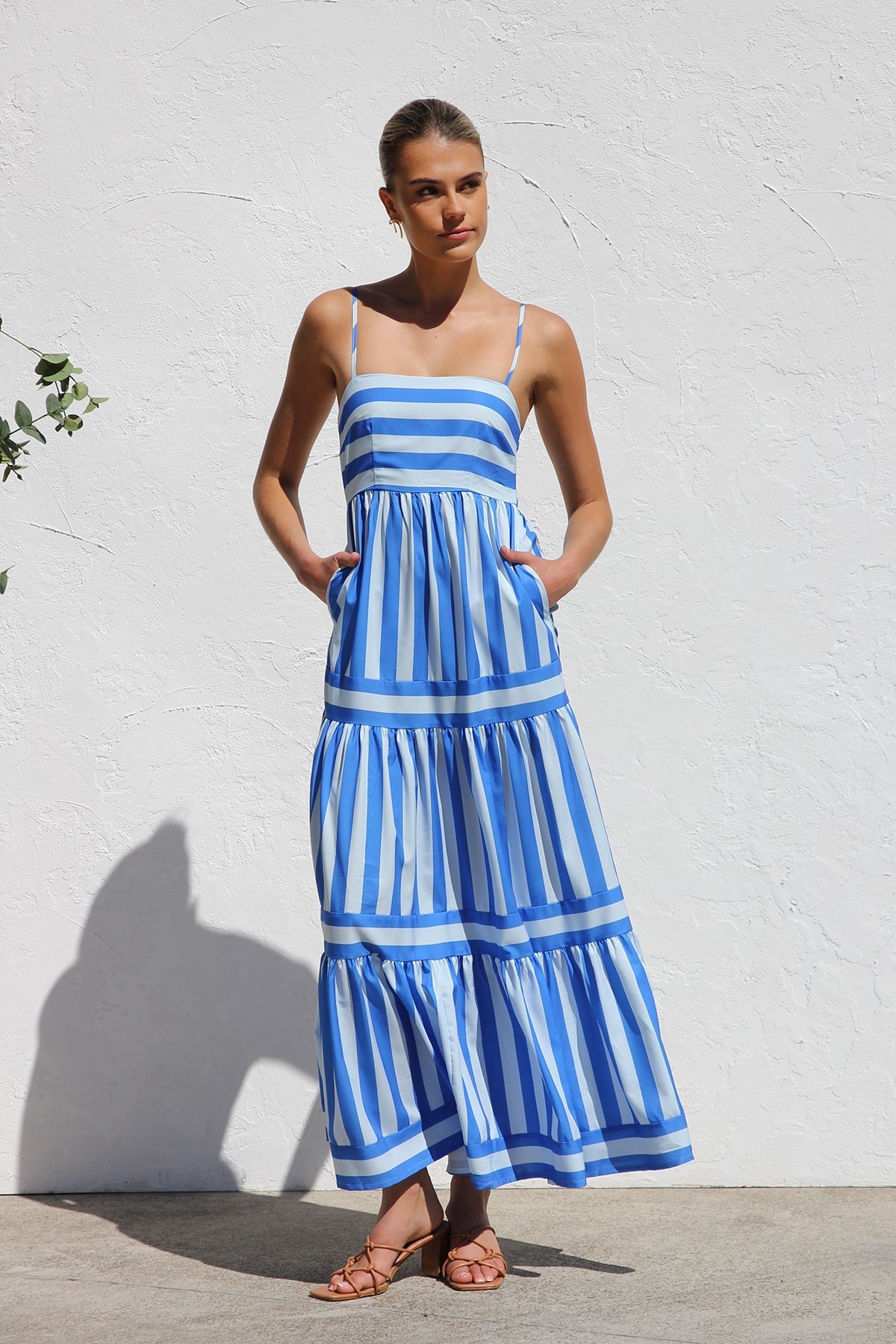 Candessa – Candy stripe flow – Maxi dress-15139768598912-Santi Vento Atelier