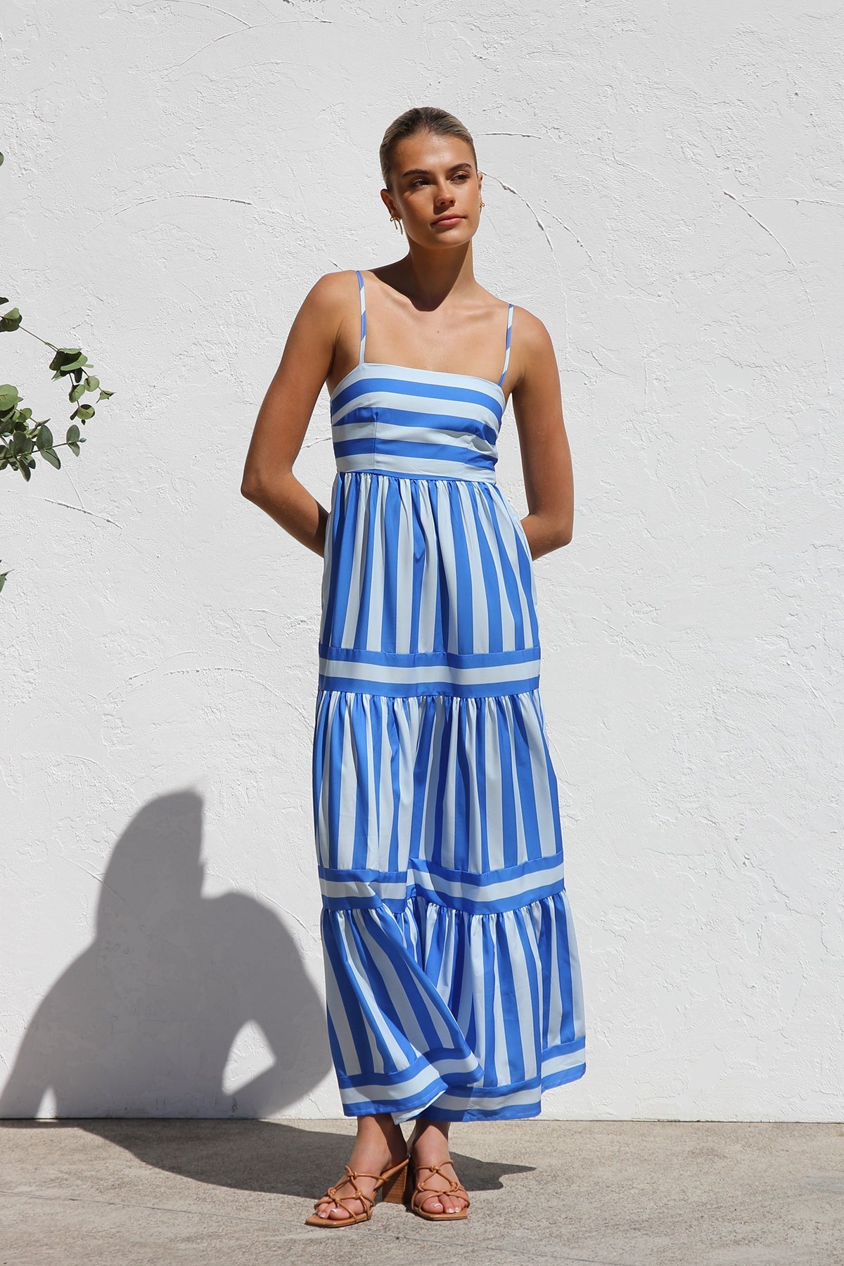 Candessa – Candy stripe flow – Maxi dress-15139768598912-Santi Vento Atelier