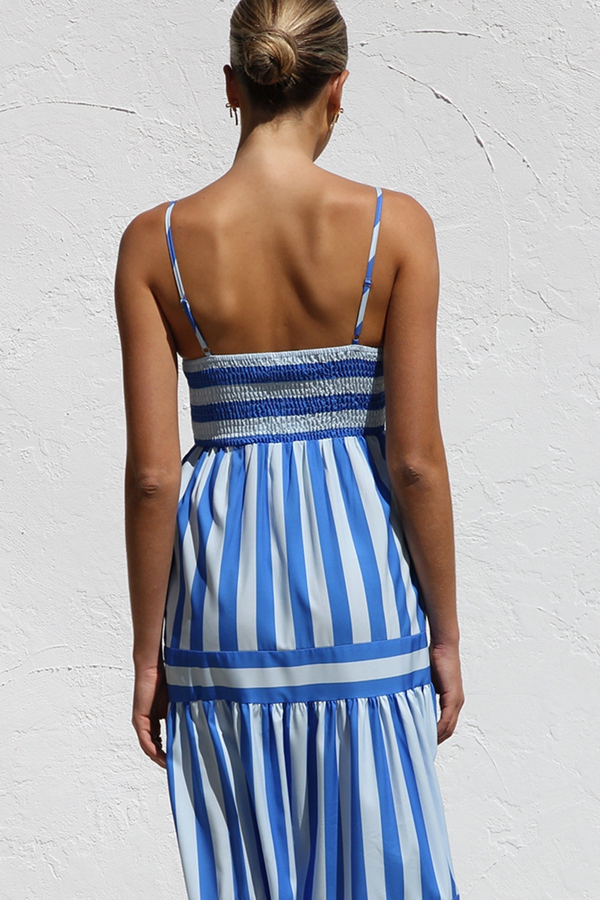 Candessa – Candy stripe flow – Maxi dress-15139768598912-Santi Vento Atelier