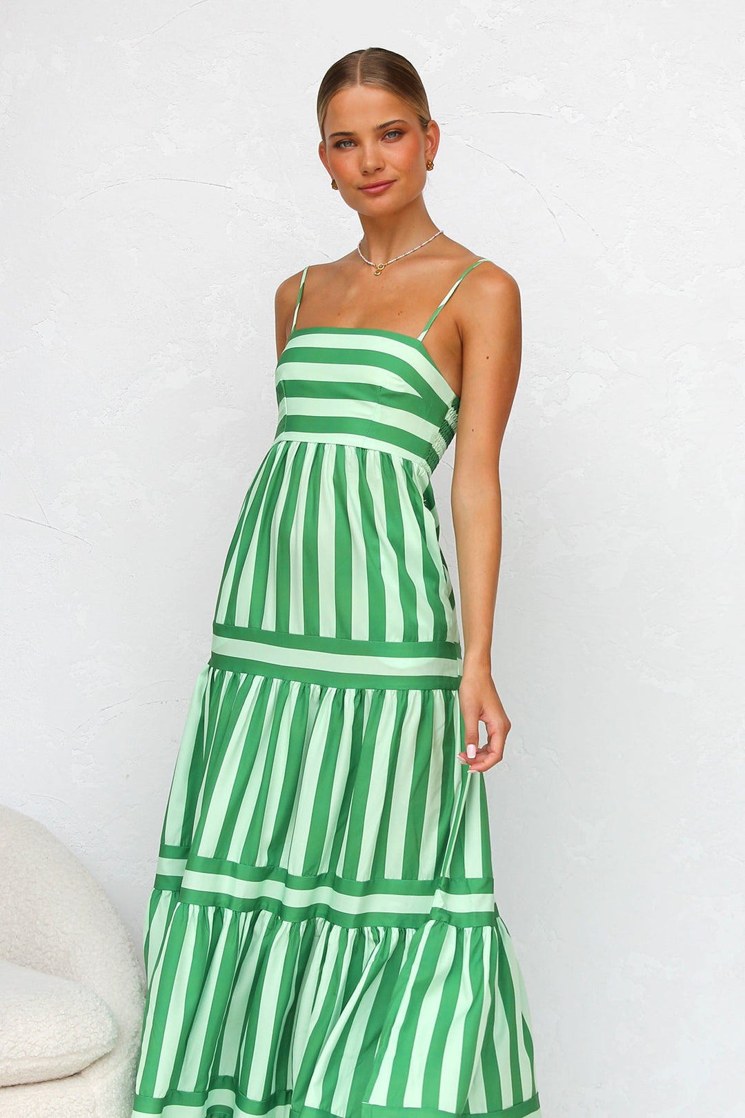 Candessa – Candy stripe flow – Maxi dress-15139768598912-Santi Vento Atelier