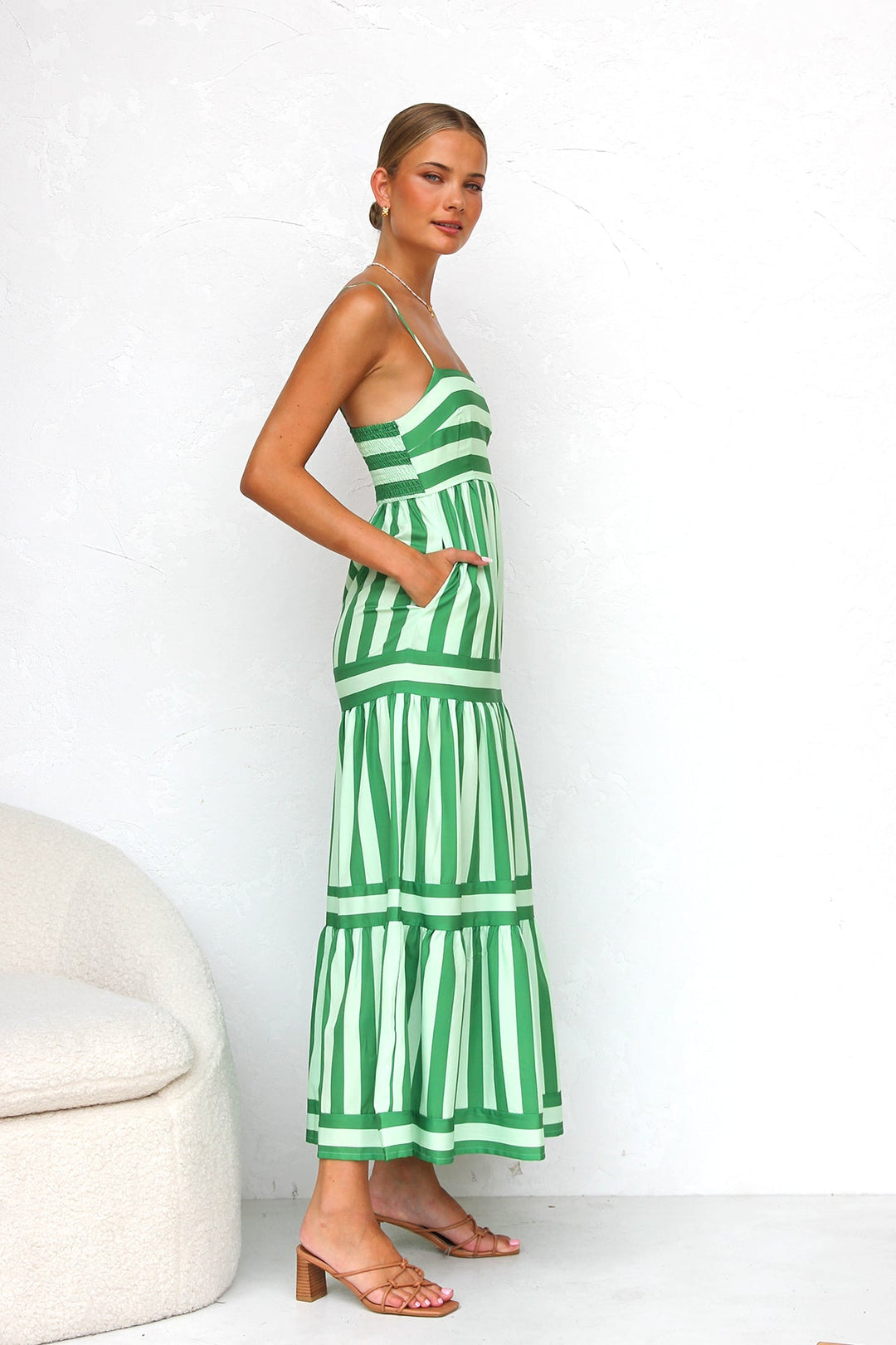 Candessa – Candy stripe flow – Maxi dress-15139768598912-Santi Vento Atelier