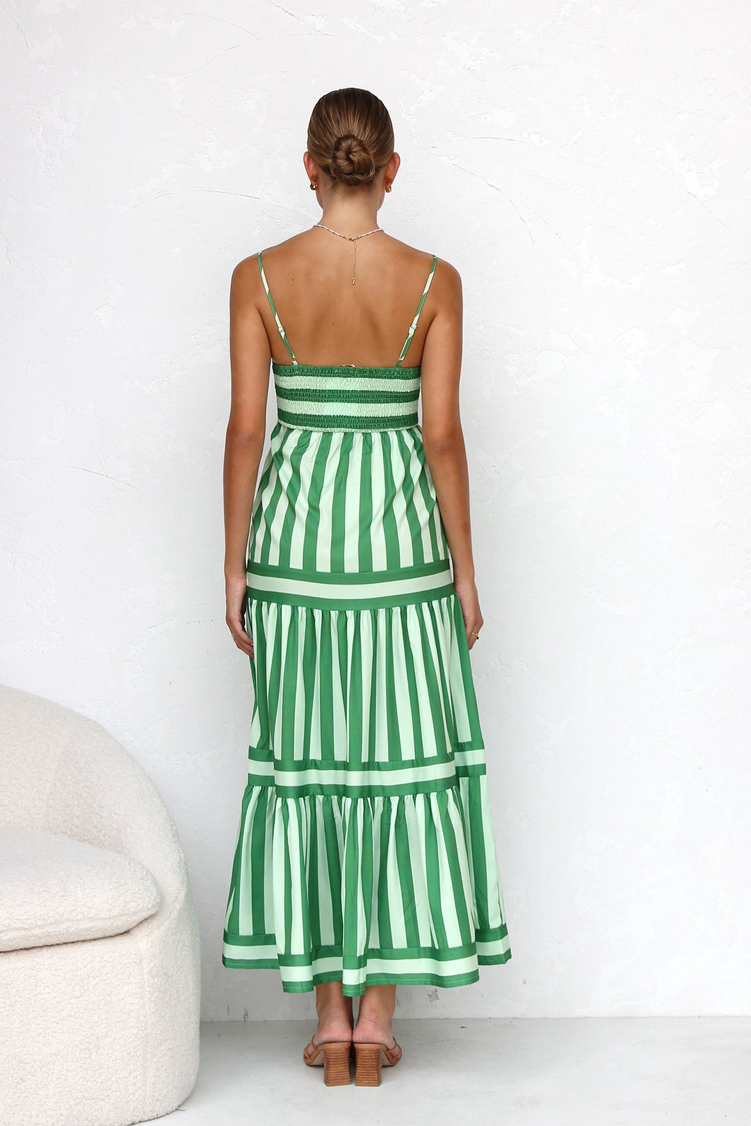 Candessa – Candy stripe flow – Maxi dress-15139768598912-Santi Vento Atelier