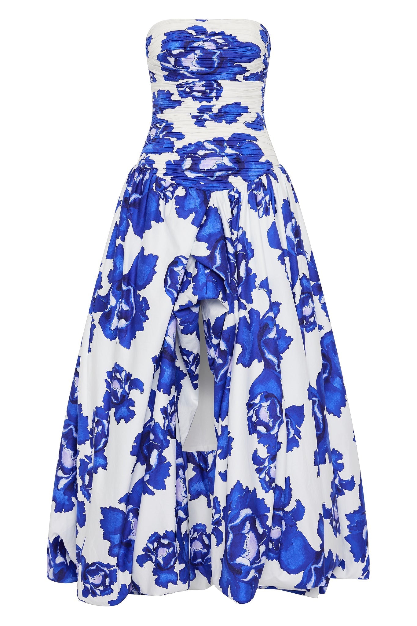 Celeste – Bold floral print – Maxi dress-15139767812480-Santi Vento Atelier