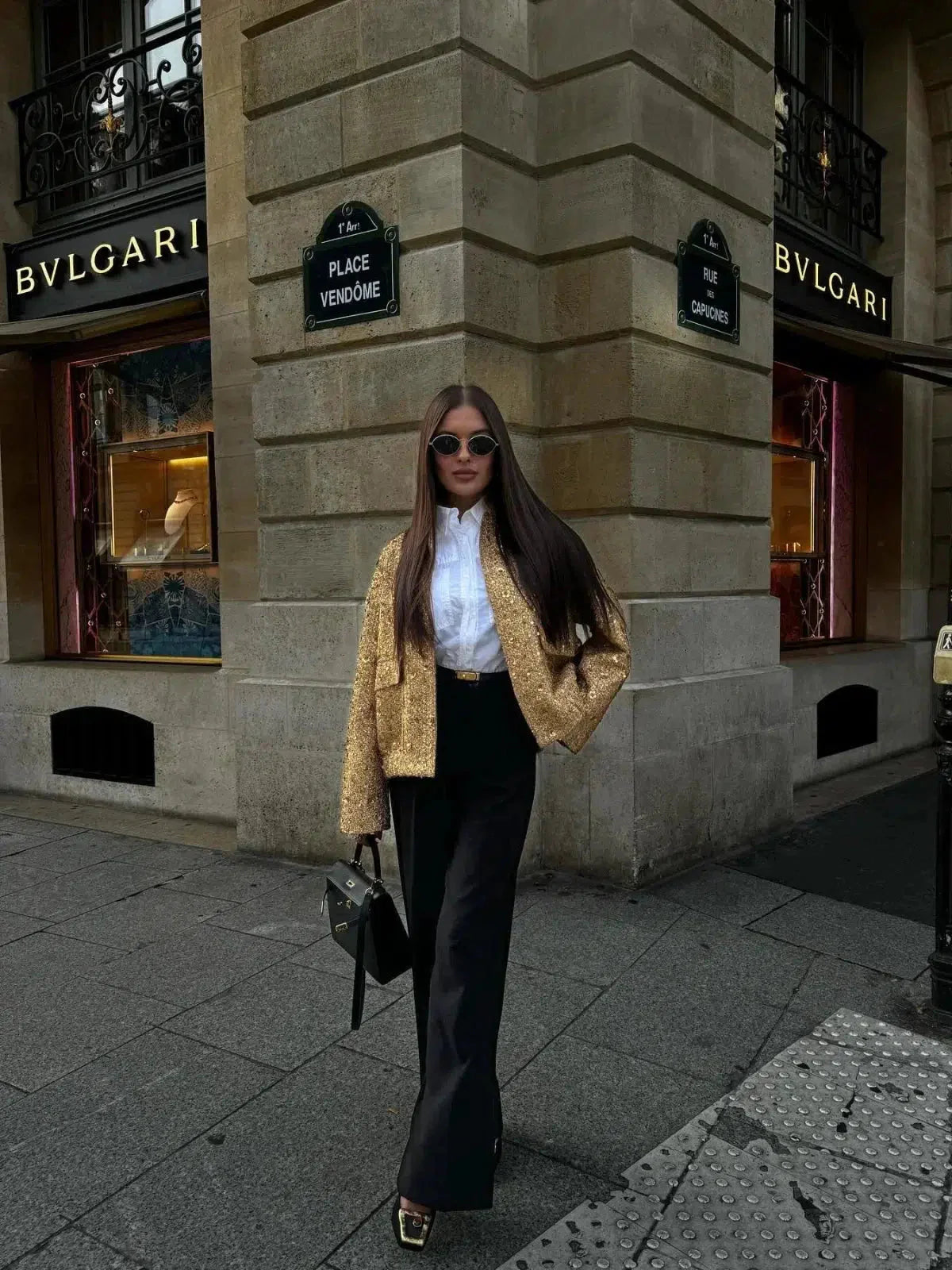 Céleste – Sequin statement – Cropped jacket-15137995653504-Santi Vento Atelier