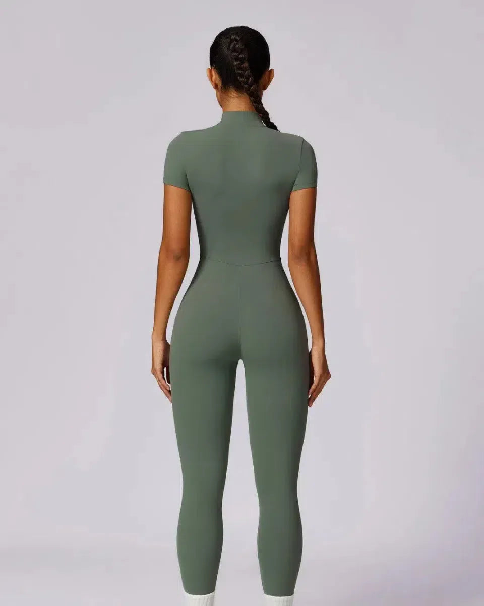 Chiarina – Sculpting fit – Timeless activewear jumpsuit-15137997095296-Santi Vento Atelier
