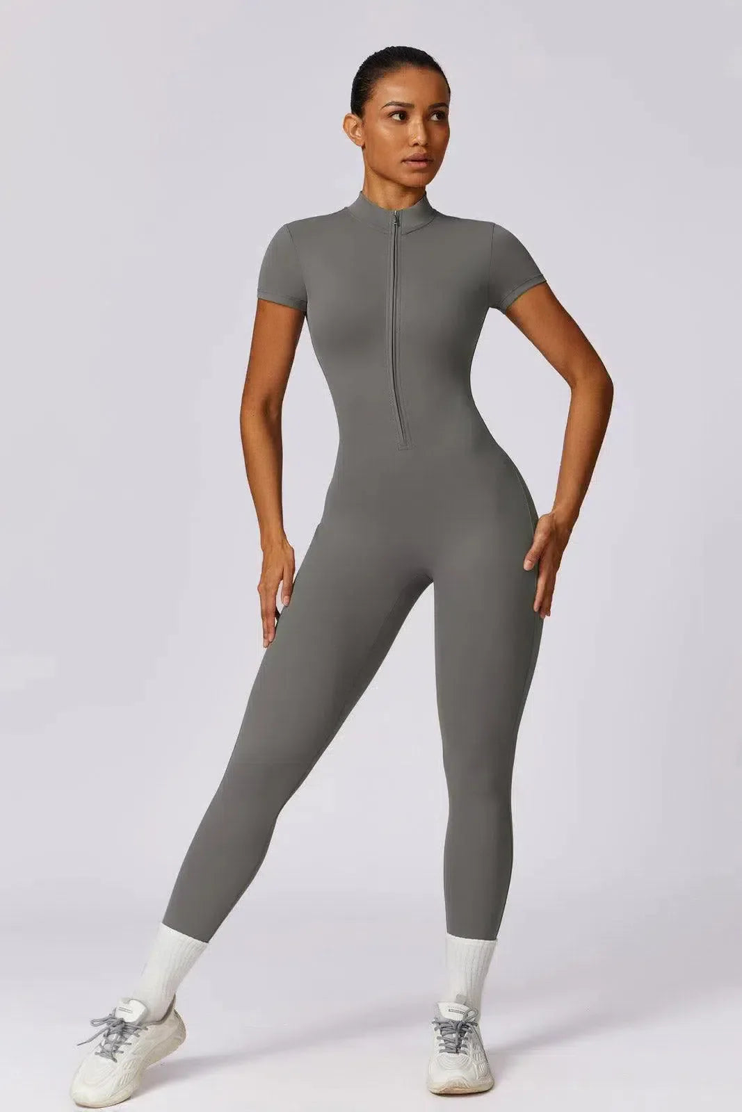 Chiarina – Sculpting fit – Timeless activewear jumpsuit-15137997095296-Santi Vento Atelier