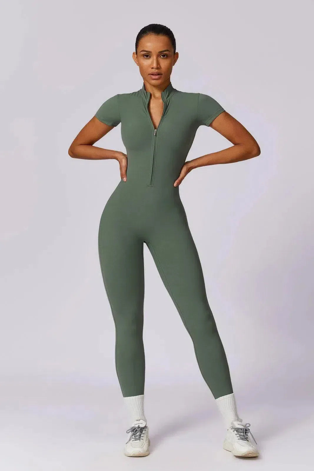 Chiarina – Sculpting fit – Timeless activewear jumpsuit-15137997095296-Santi Vento Atelier