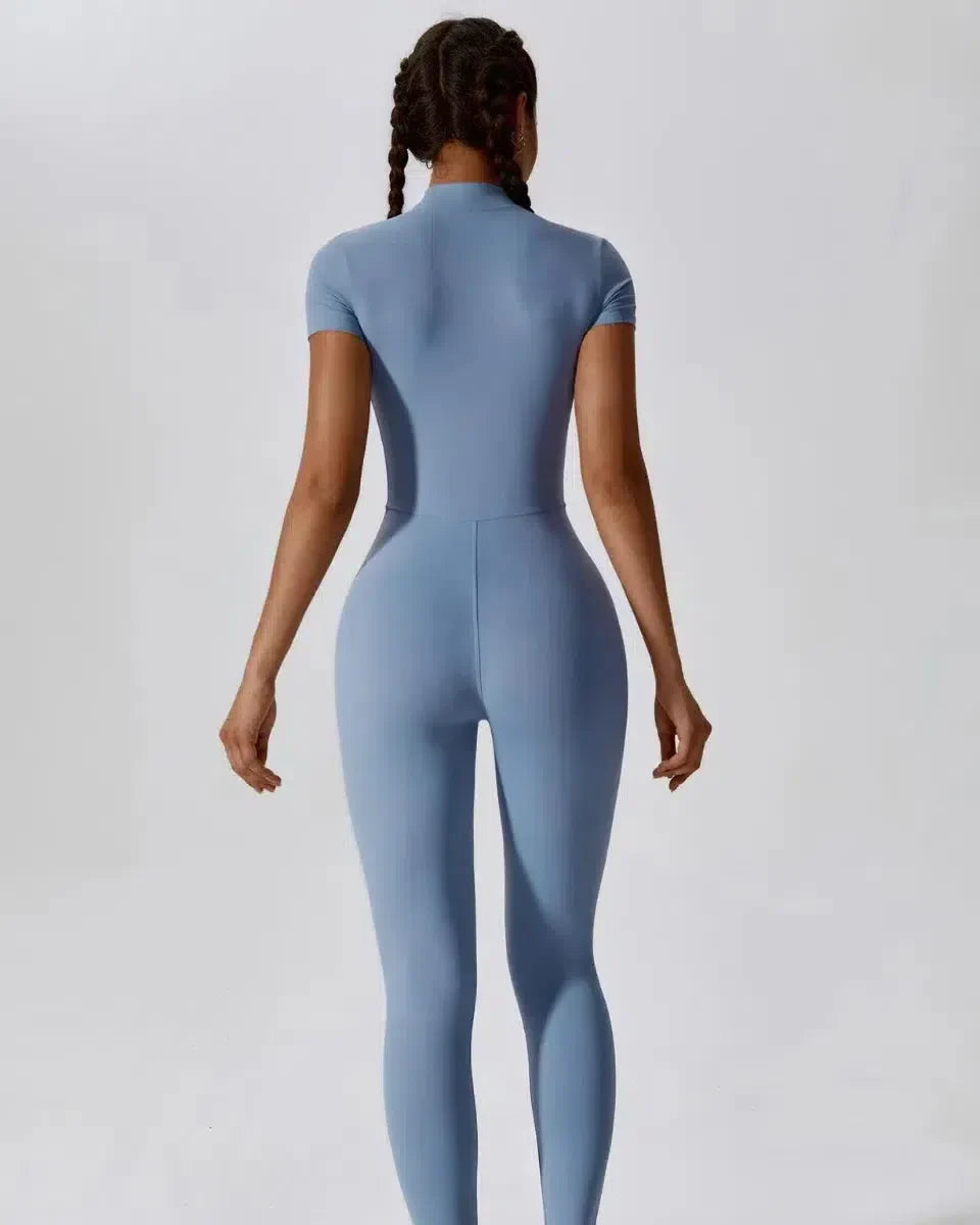Chiarina – Sculpting fit – Timeless activewear jumpsuit-15137997095296-Santi Vento Atelier
