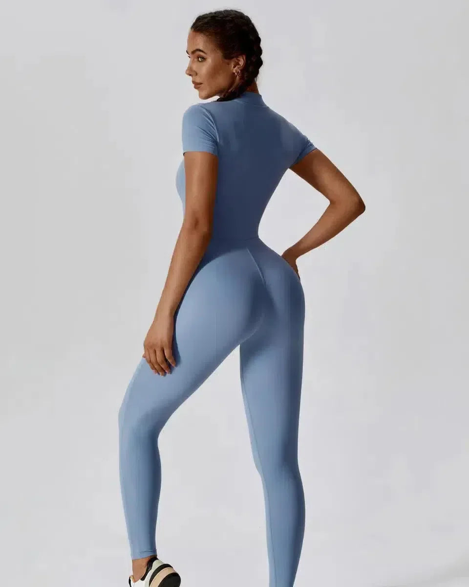 Chiarina – Sculpting fit – Timeless activewear jumpsuit-15137997095296-Santi Vento Atelier