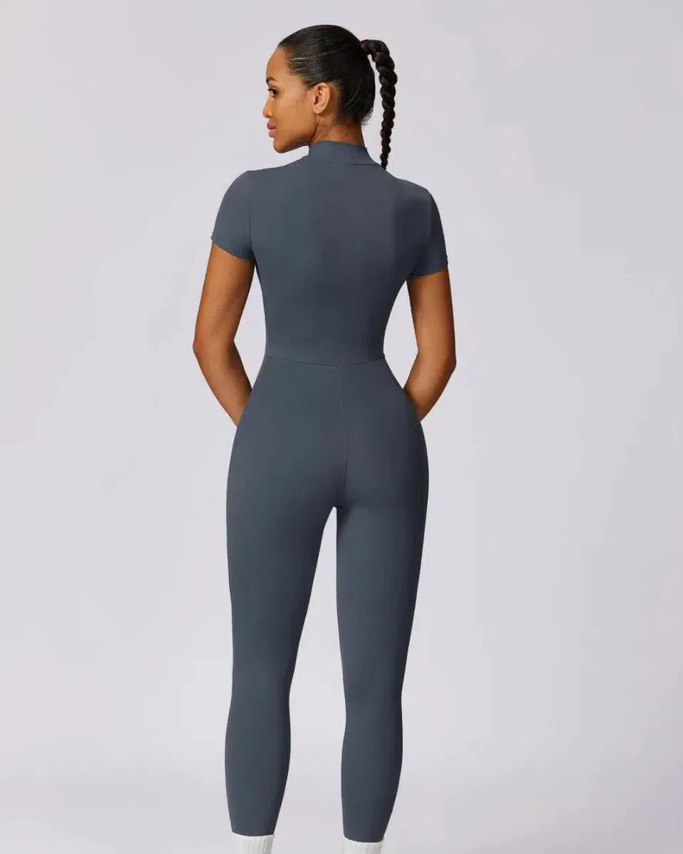 Chiarina – Sculpting fit – Timeless activewear jumpsuit-15137997095296-Santi Vento Atelier