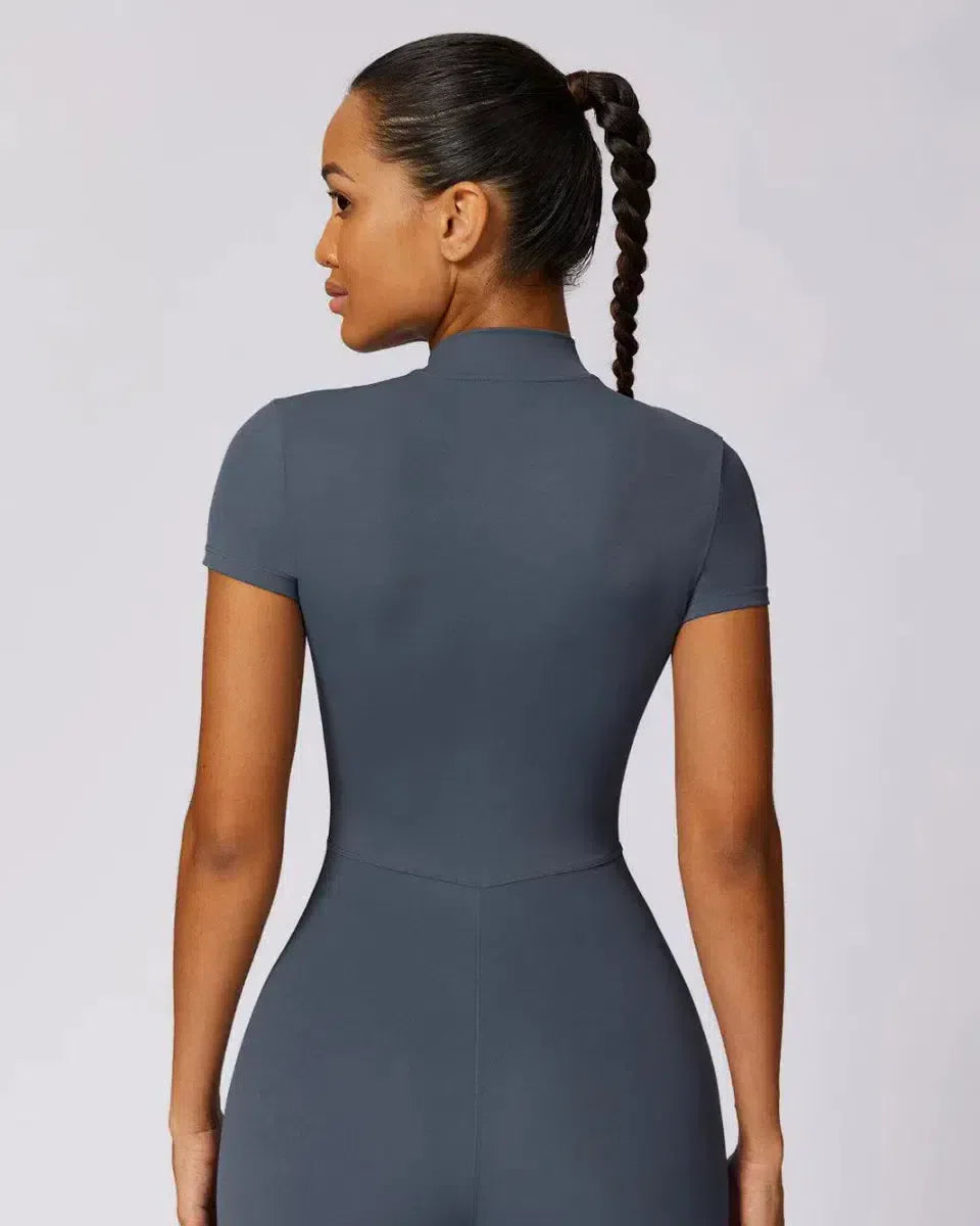 Chiarina – Sculpting fit – Timeless activewear jumpsuit-15137997095296-Santi Vento Atelier