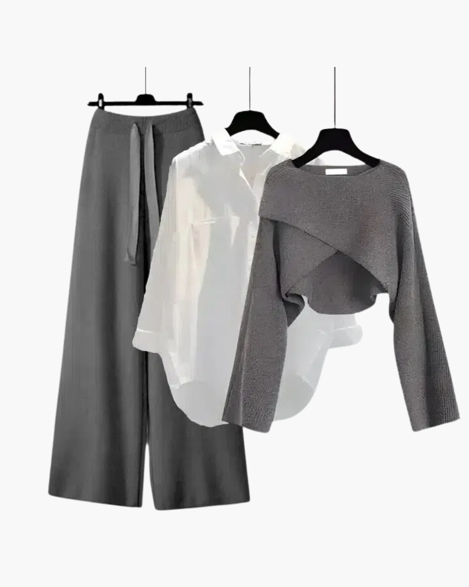 Chloé – Relaxed fit – Three-piece ensemble-15140896080256-Santi Vento Atelier