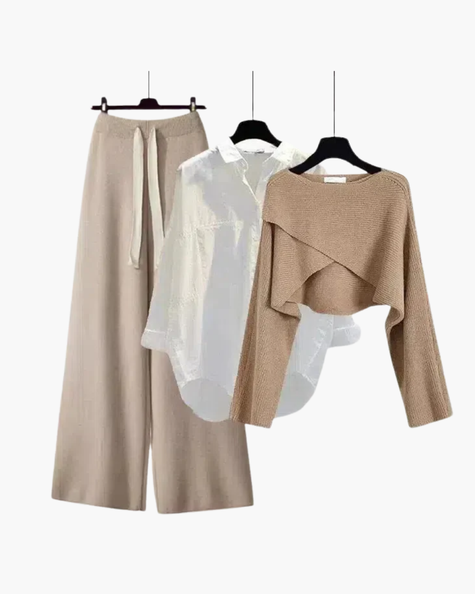 Chloé – Relaxed fit – Three-piece ensemble-15140896080256-Santi Vento Atelier