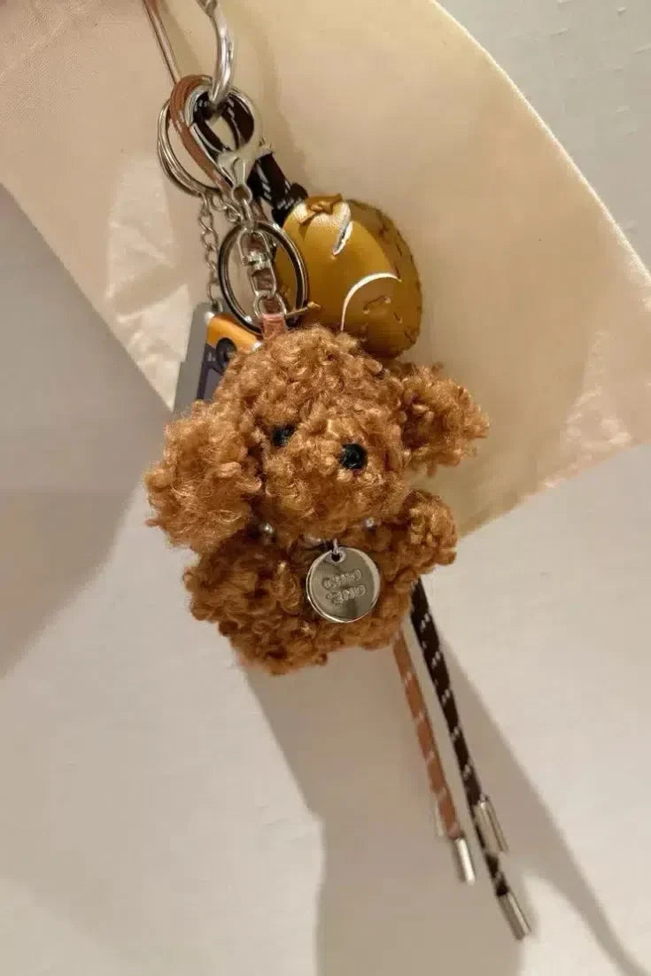 Choco Bear– Travel-inspired – Bag charm-15137985626496-Santi Vento Atelier