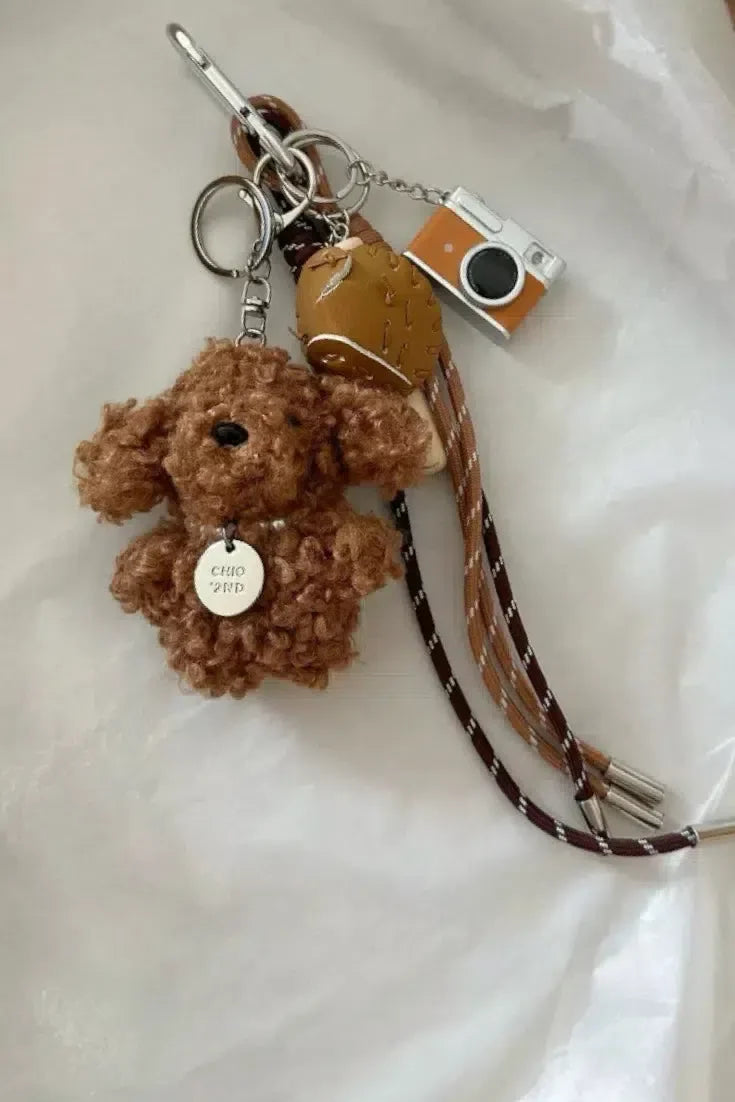 Choco Bear– Travel-inspired – Bag charm-15137985626496-Santi Vento Atelier