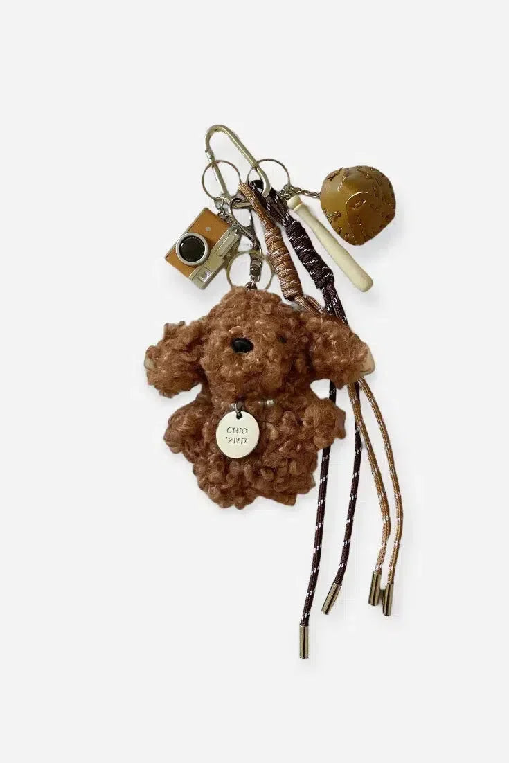 Choco Bear– Travel-inspired – Bag charm-15137985626496-Santi Vento Atelier