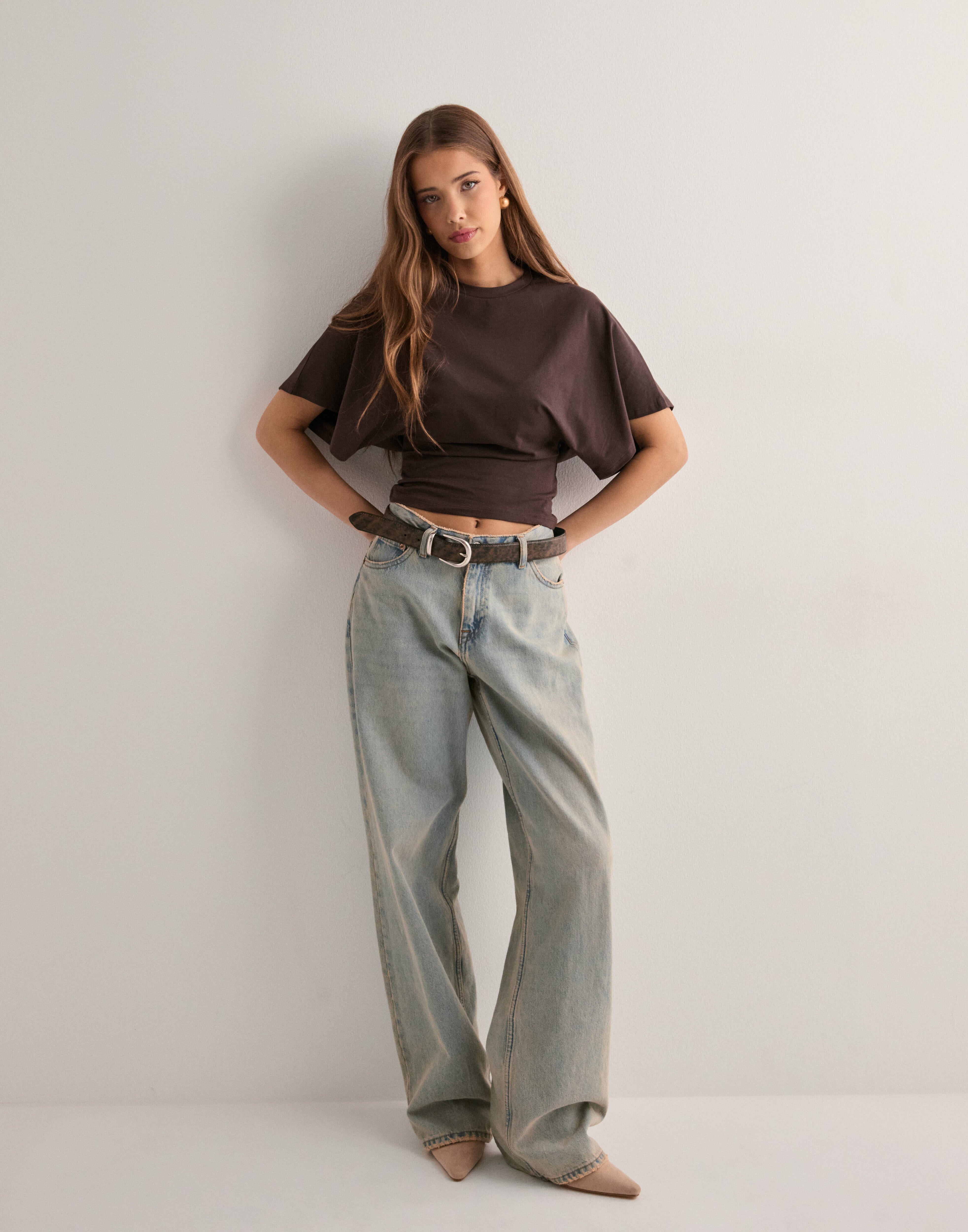 Cirella – Cinched waist – Cropped t-shirt-15142068584832-Santi Vento Atelier