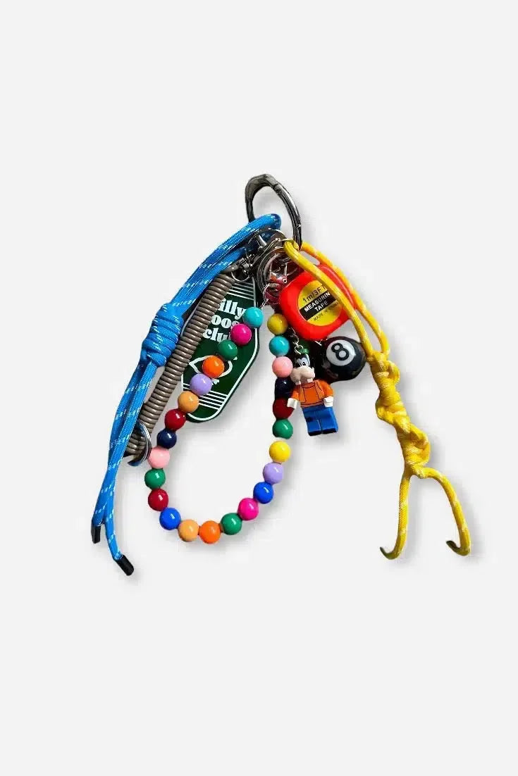 Colorful Goofy – Vibrant design – Bag charm-15137985823104-Santi Vento Atelier