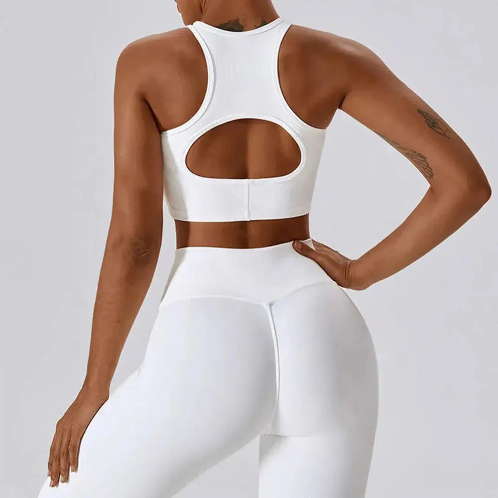 Costanza – Stretchy fabric – Sculpting workout set-15138003386752-Santi Vento Atelier