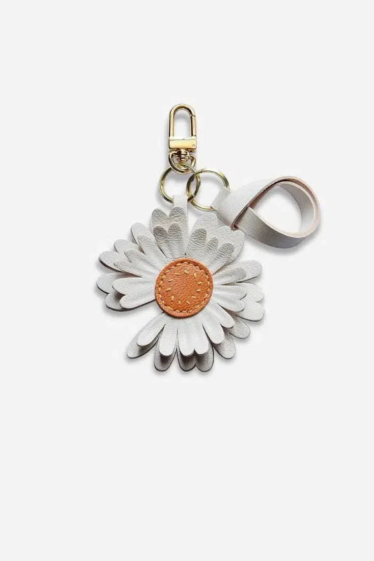 Daisy – Floral design – Bag charm-15137985986944-Santi Vento Atelier