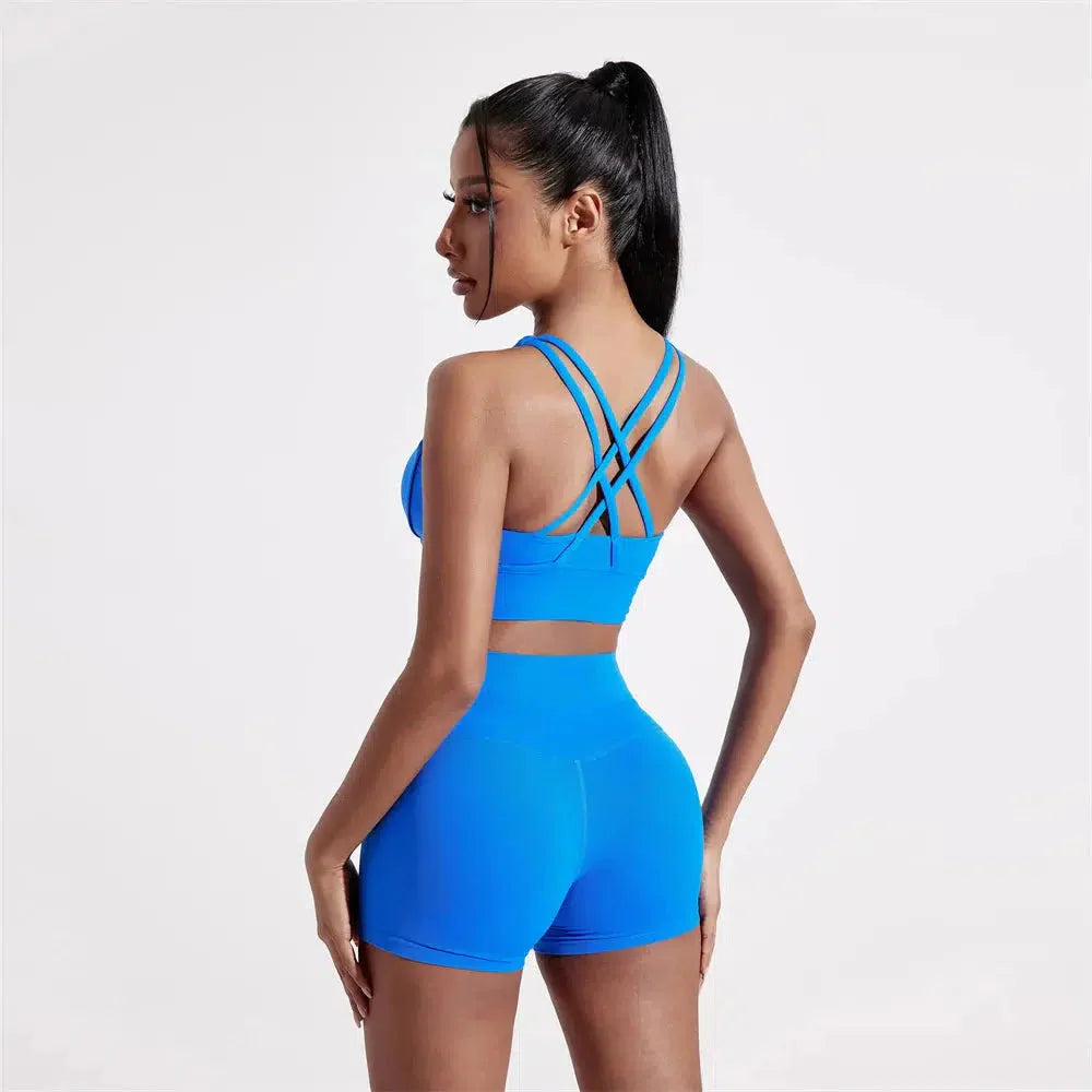 Elettra – Bold summer colors – Colorful activewear set-15138003321216-Santi Vento Atelier