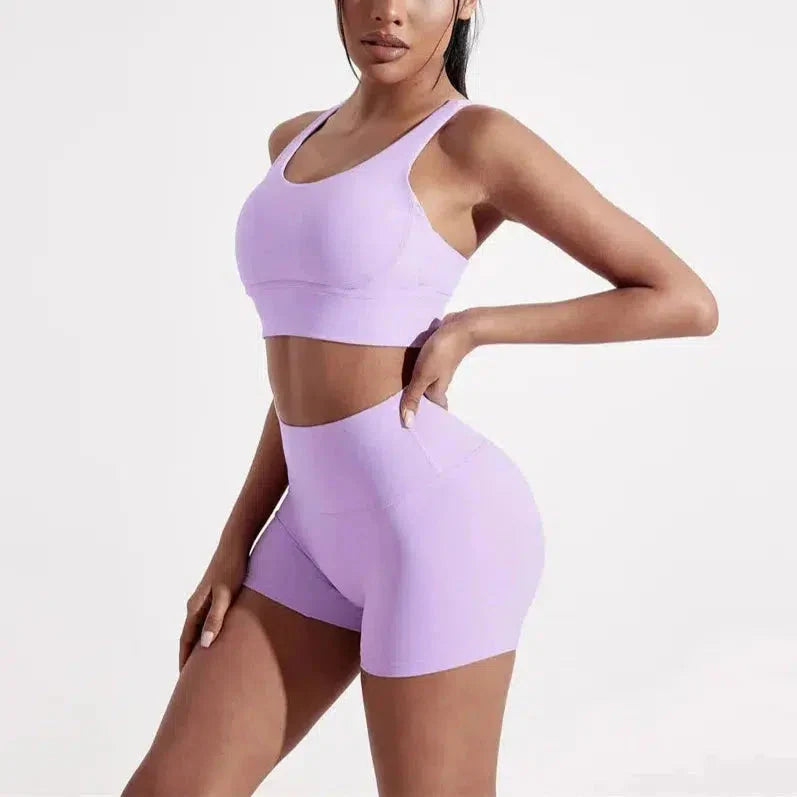 Elettra – Bold summer colors – Colorful activewear set-15138003321216-Santi Vento Atelier