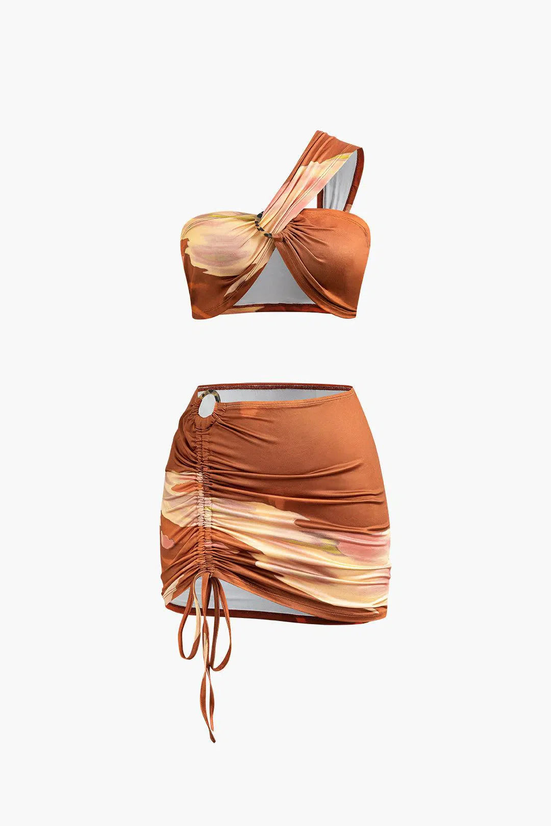 Elyora – Trendy look – Crop top and skirt set-15138008334720-Santi Vento Atelier