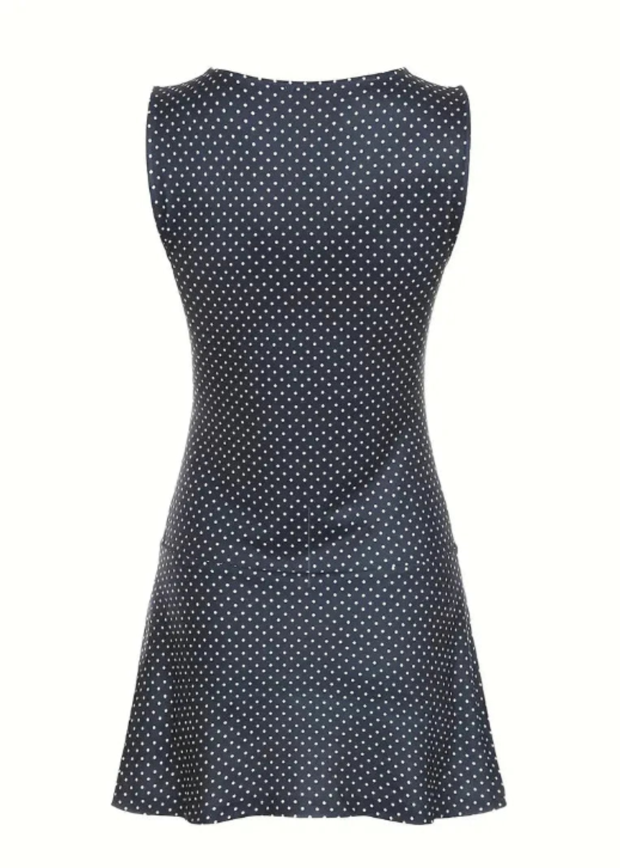 Erin – Polka dot charm – Sleeveless mini dress-15148987351424-Santi Vento Atelier