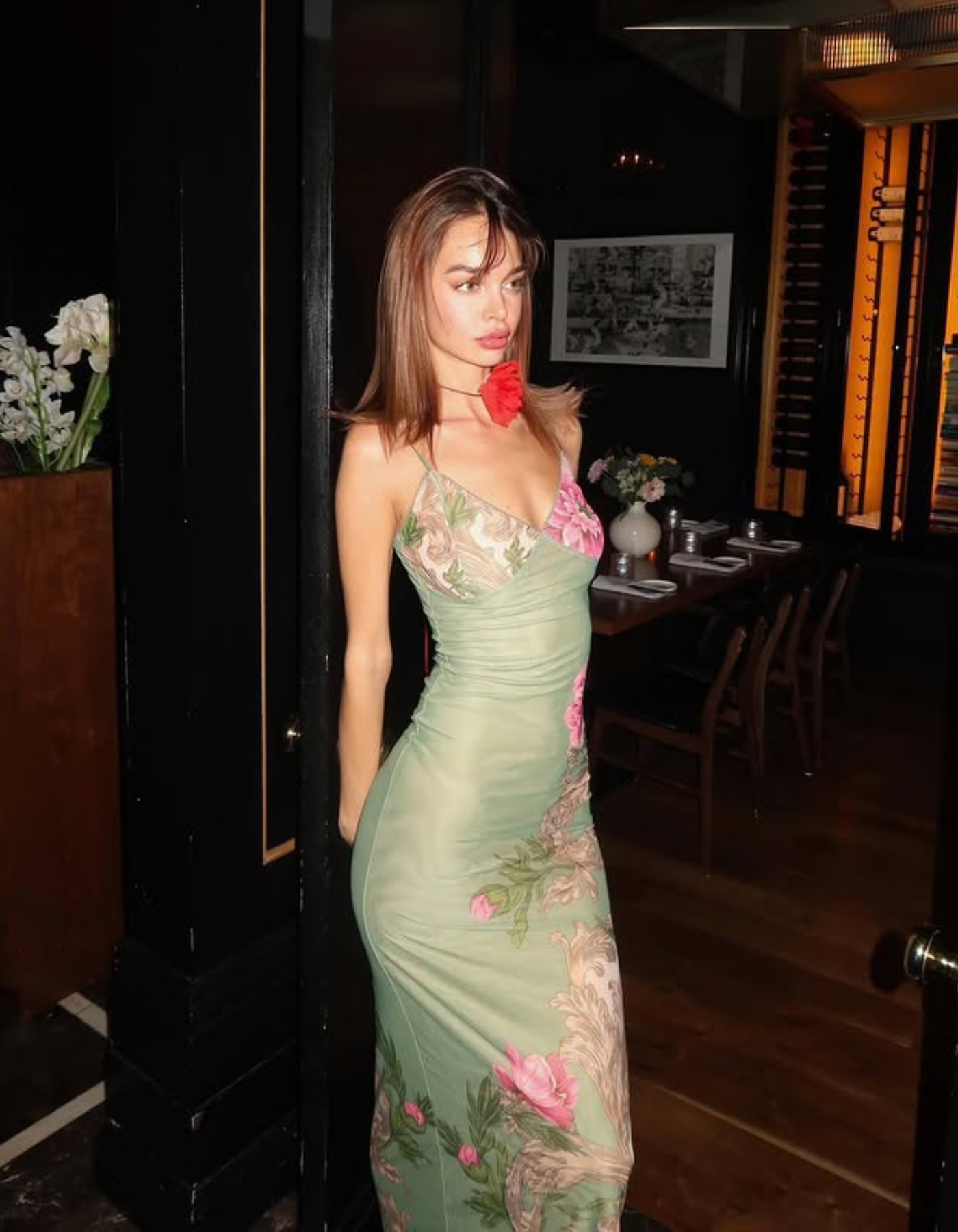 Florentina – Vintage floral print – Slip maxi dress-15148418859392-Santi Vento Atelier