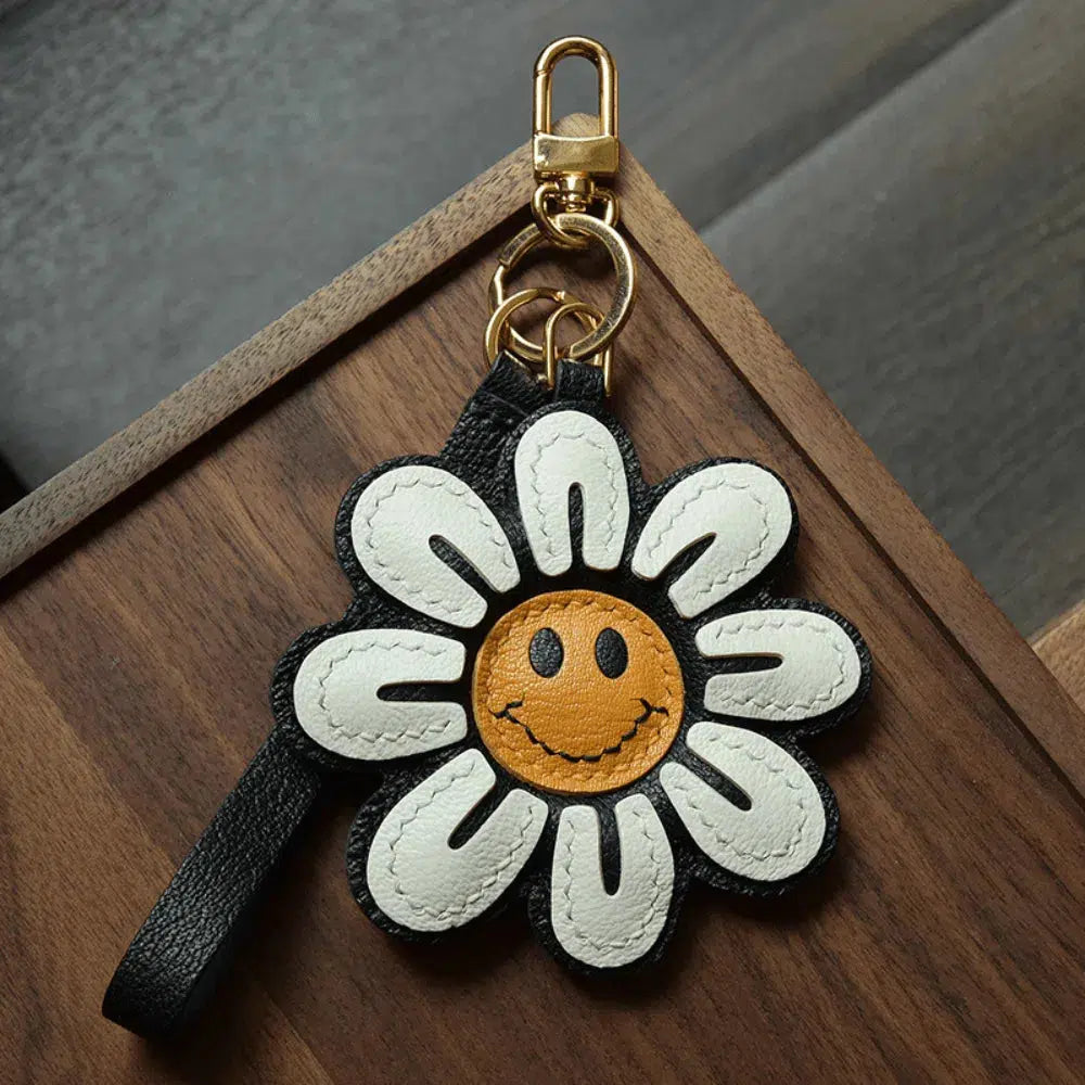 Flower – Elegant floral design – Bag charm-15137985298816-Santi Vento Atelier