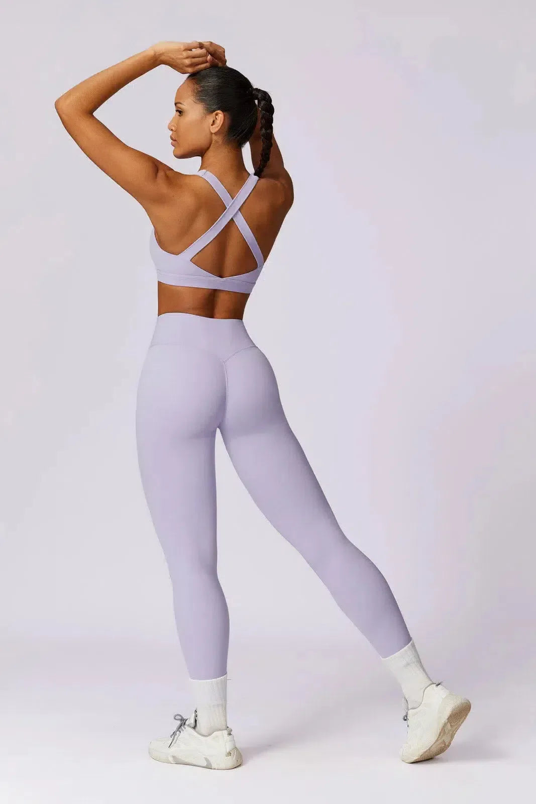 Galilea – High-waisted fit – Workout tights-15138001551744-Santi Vento Atelier