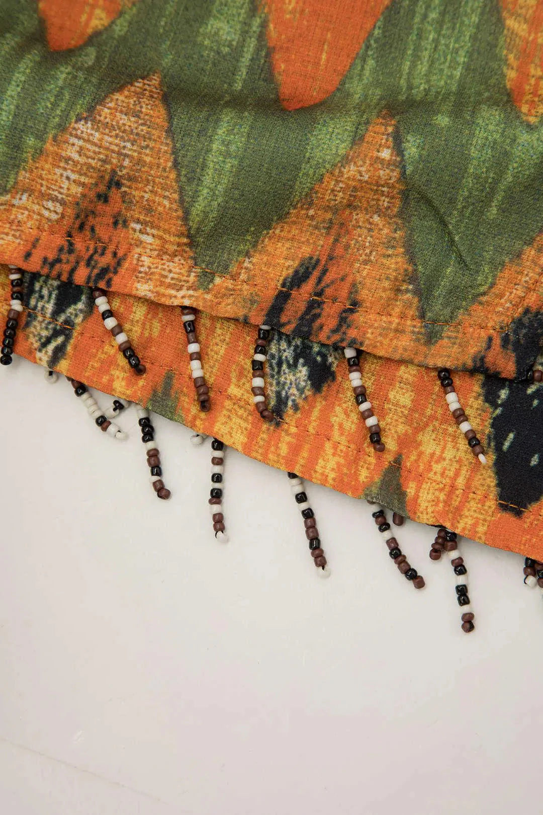 Ida – Unique design – Printed knot mini skirt-15140933599616-Santi Vento Atelier