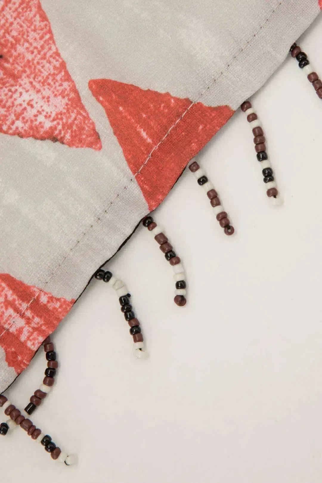 Ida – Unique design – Printed knot mini skirt-15140933599616-Santi Vento Atelier