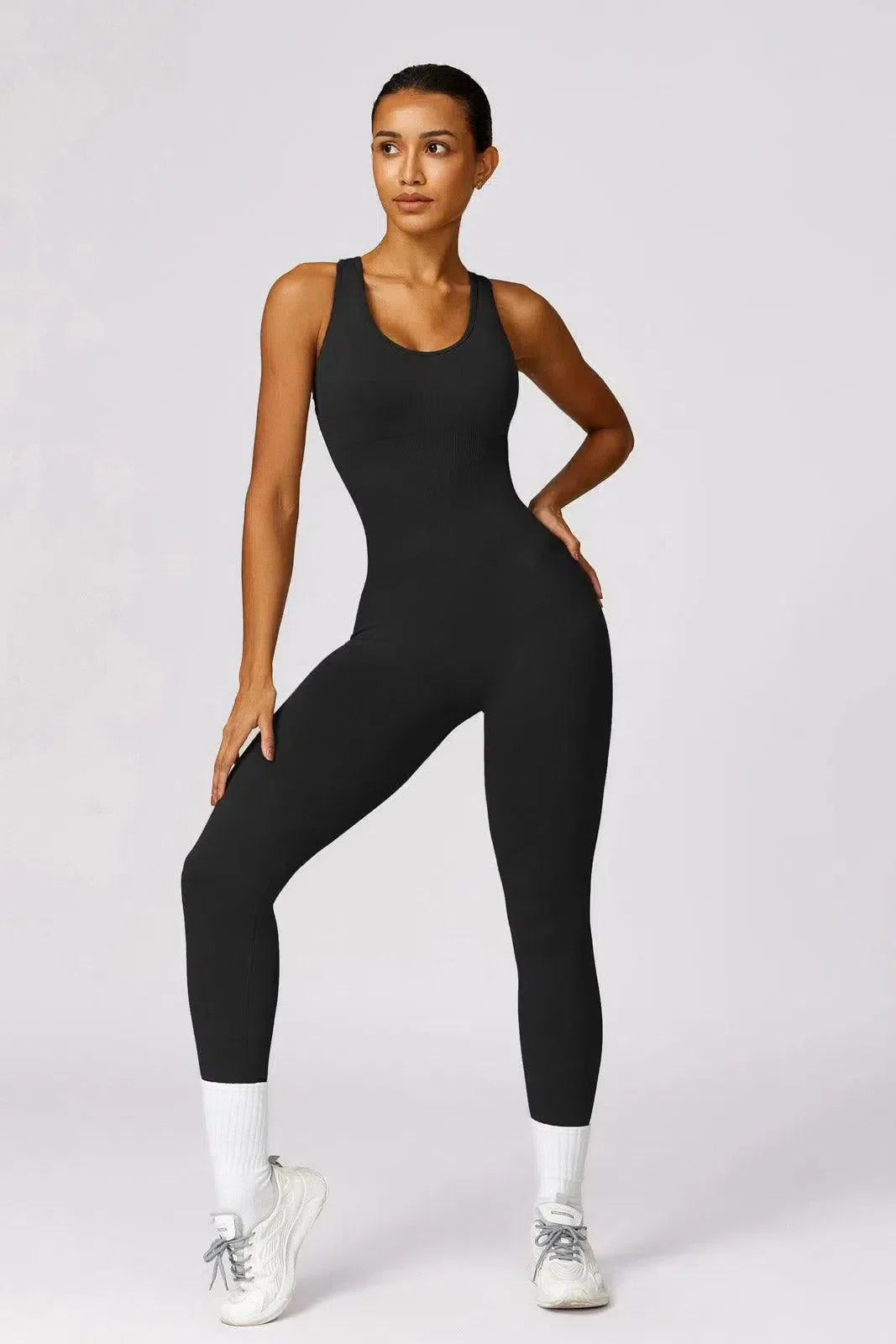 Imara – Built-in bra – All-day gym jumpsuit-15137996996992-Santi Vento Atelier