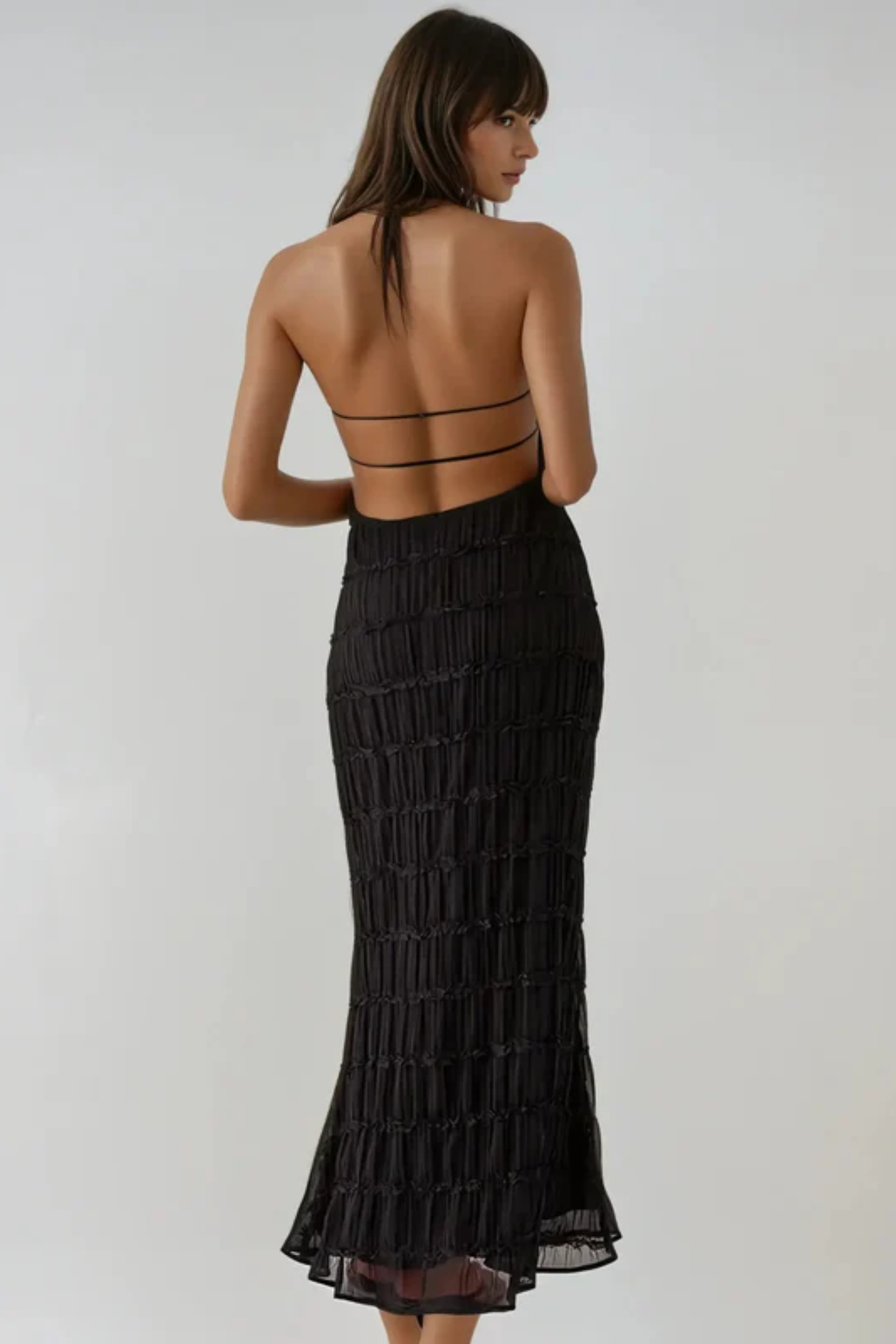 Isadora – Ethereal elegance – Halter maxi dress-15139767550336-Santi Vento Atelier